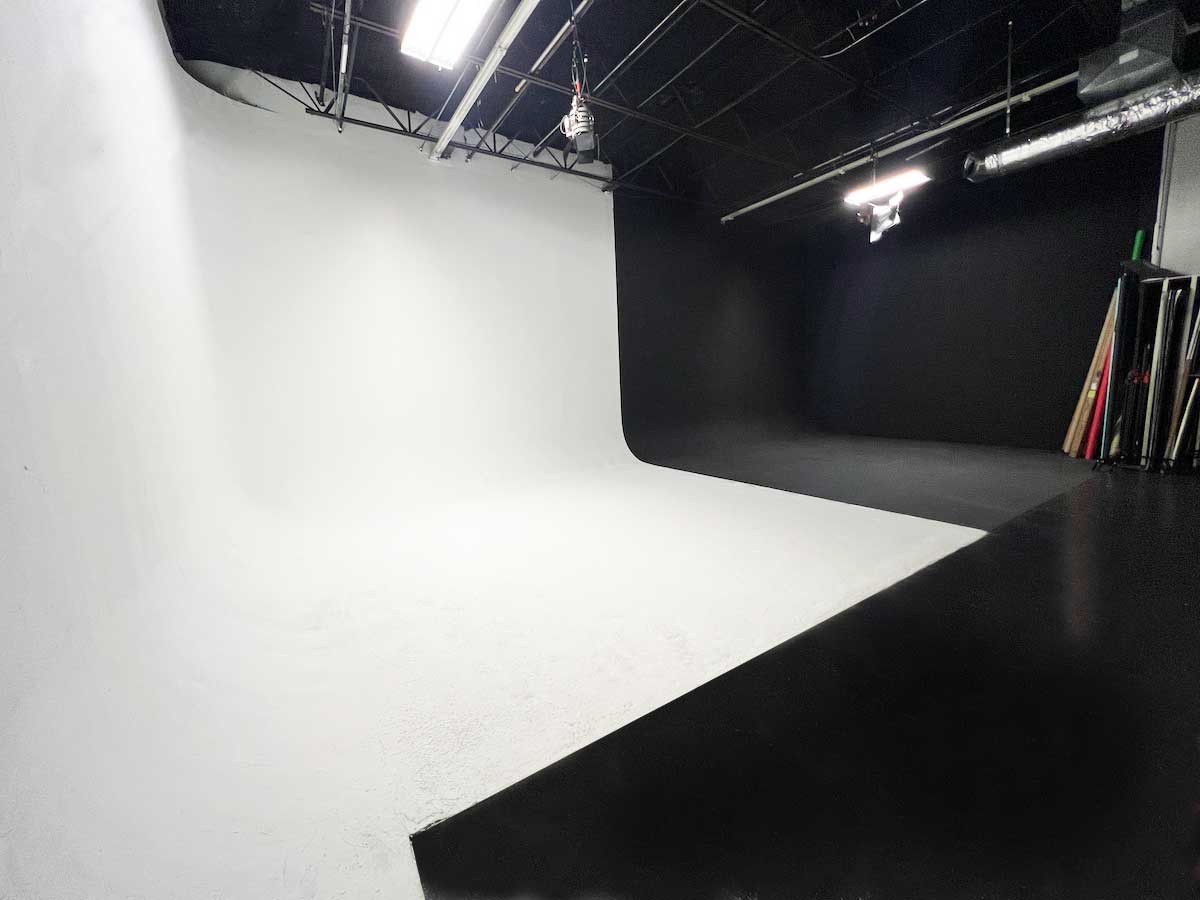 Rental Studio 1 Studio Space Atlanta white black cyc stage